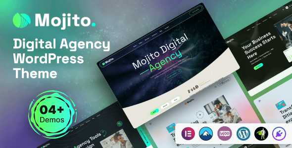 Mojito – Digital Agency WordPress Theme
