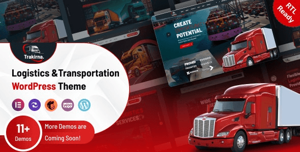 Trakirna – Transportation & Logistics WordPress Theme