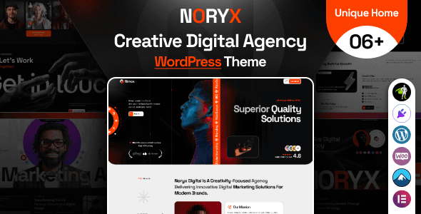 Noryx – Digital Agency & Creative WordPress Theme
