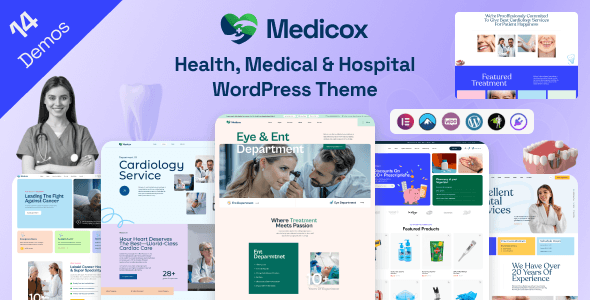 Medicox – Health & Medical WordPress Theme