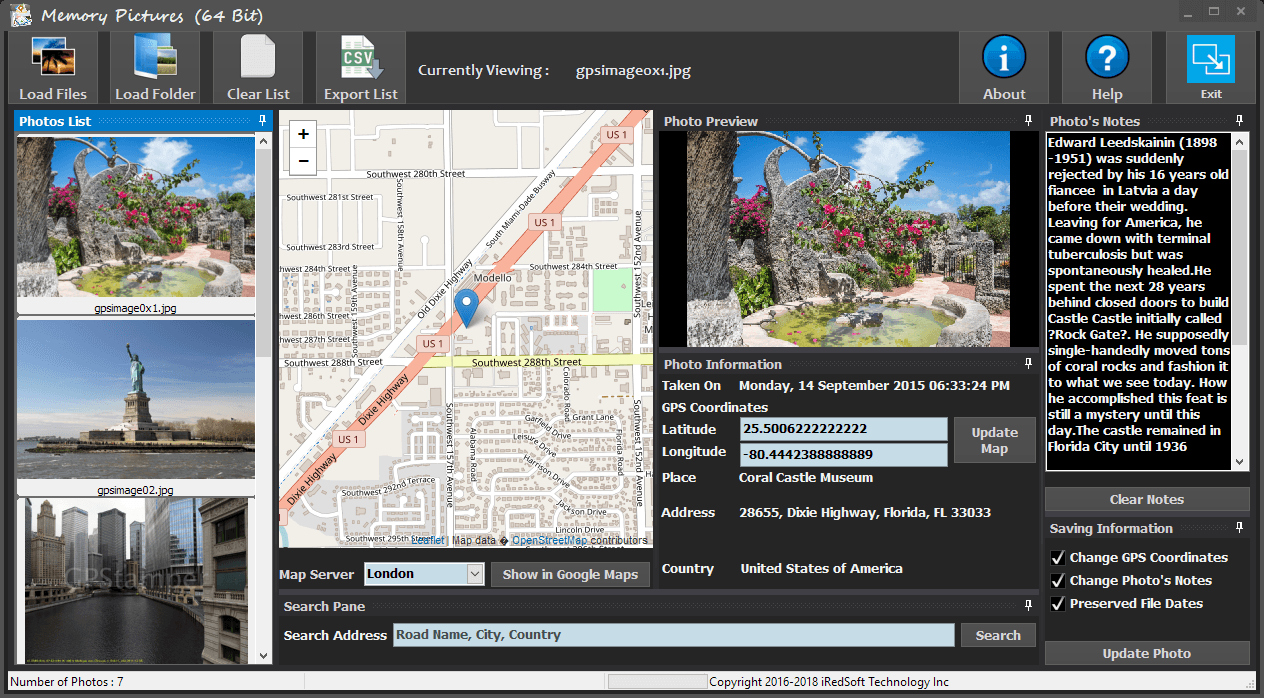 Memory Pictures (Windows)