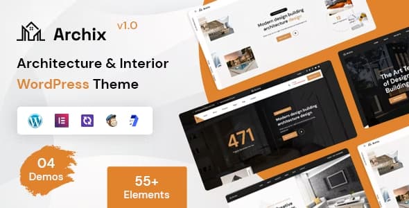 Archix – Architecture & Interior WordPress Theme