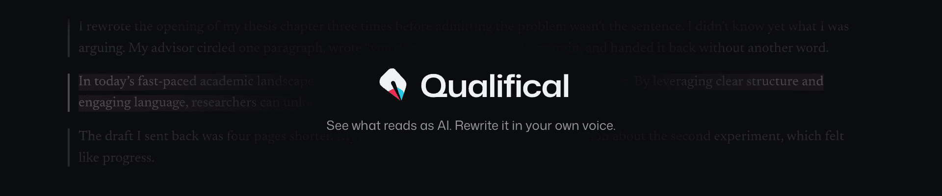 Qualifical banner