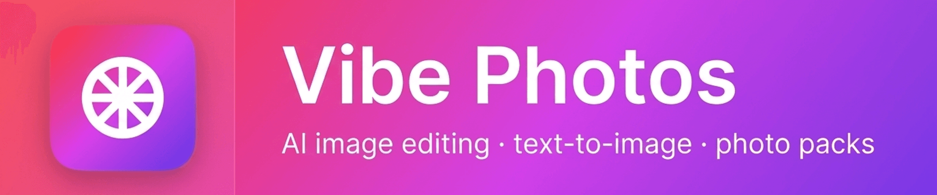 Vibe Photos banner