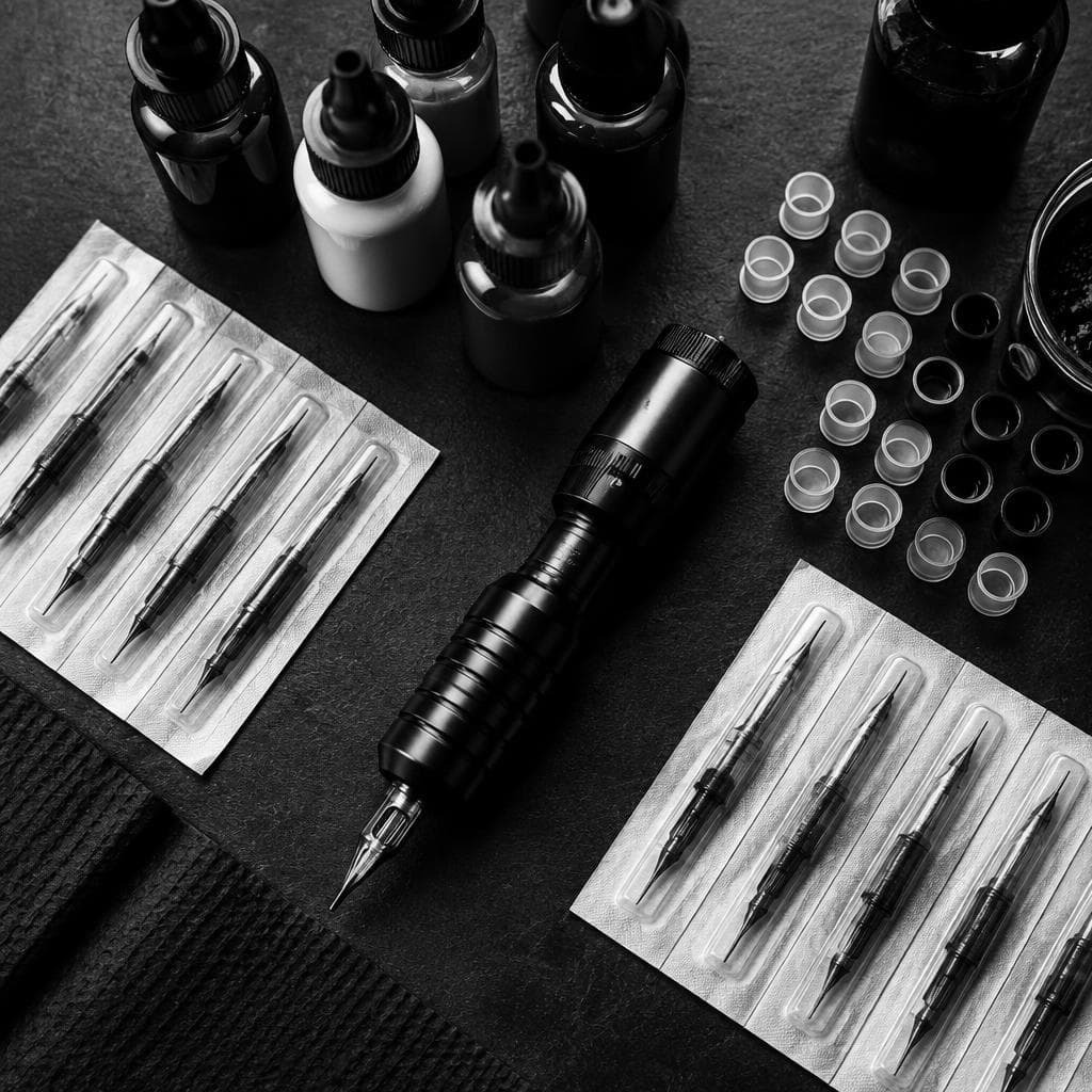 KIT DEL TATUADOR PRO: Guía Profesional de Materiales, Equipos y Suministros